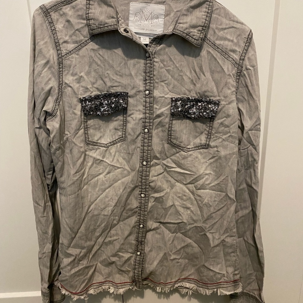 Button up western shirt